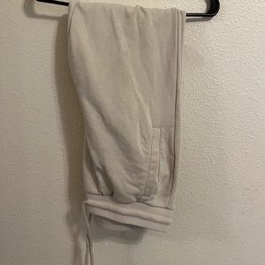 Beige Sweatpants